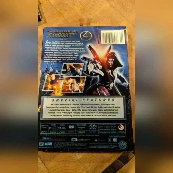 Fantastic 4 DVD (EUC) - Picture 2 of 4